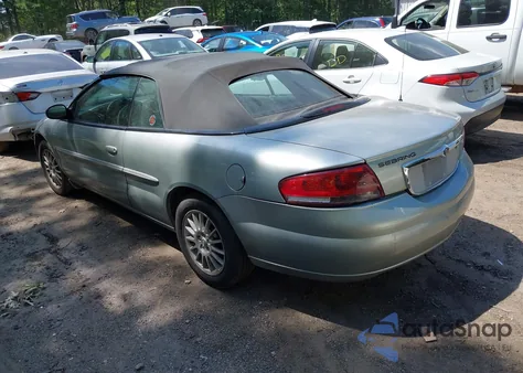 2005 Chrysler Sebring Touring из США, поврежденный, VIN 1C3EL55R85N706262